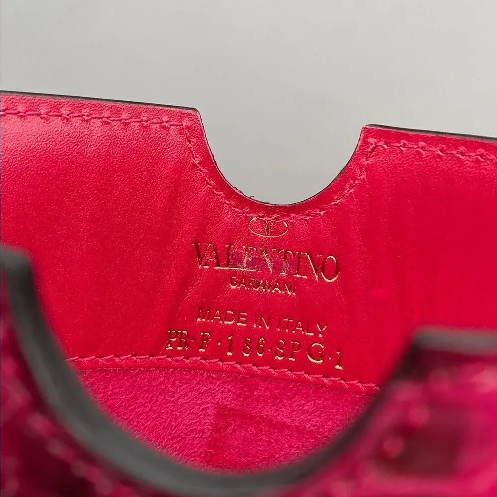 Valentino Garavani Snake Embossed Leather iPad Mini Case